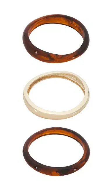 BaubleBar Raven Resin Bangle Set | Thumbnail 4