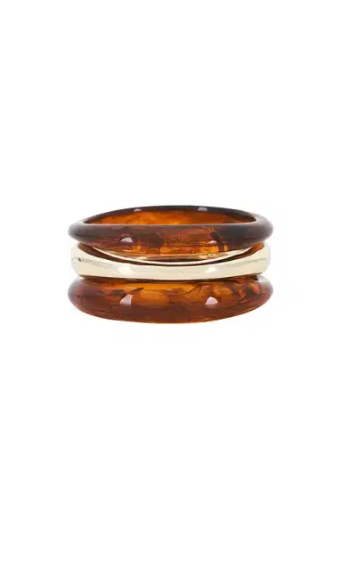 BaubleBar Raven Resin Bangle Set | Thumbnail 1