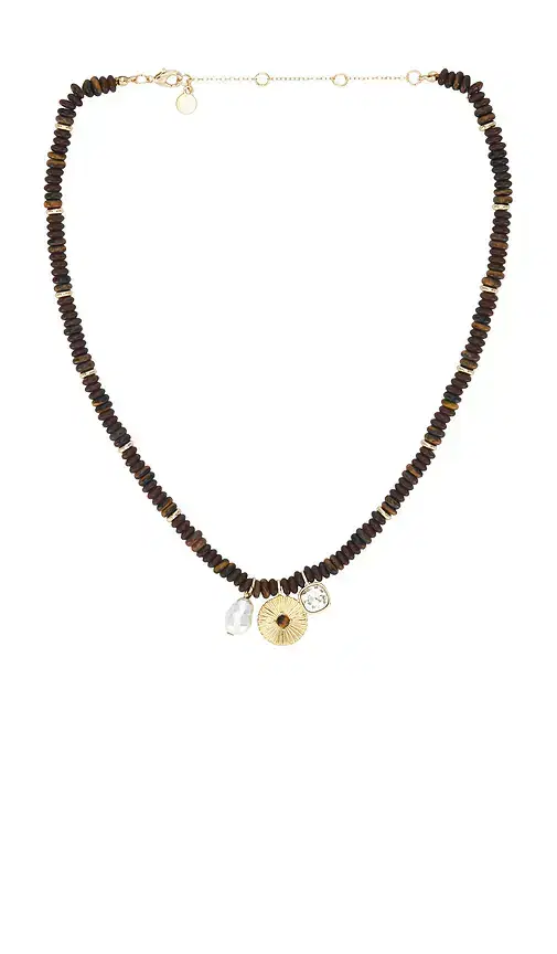 BaubleBar Beaded Charm Necklace