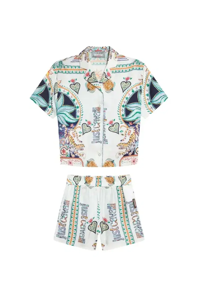 Roberto Cavalli Tropical Garden Print Set