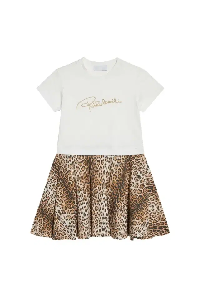 Roberto Cavalli Jaguar Print Dress