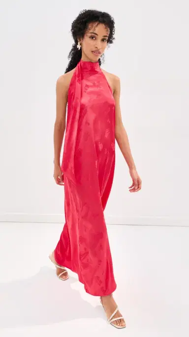 Madelynne Dune Maxi Dress Red Floral M | Thumbnail 2 Madelynne Dune Maxi Dress Red Floral M | Thumbnail 2