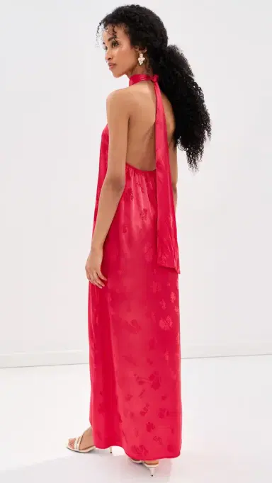Madelynne Dune Maxi Dress Red Floral M | Thumbnail 3 Madelynne Dune Maxi Dress Red Floral M | Thumbnail 3