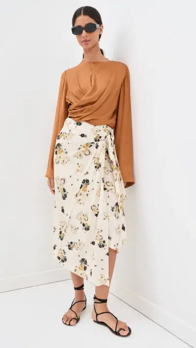 Isabel Marant Neame Top Caramel 42 | Thumbnail 5
