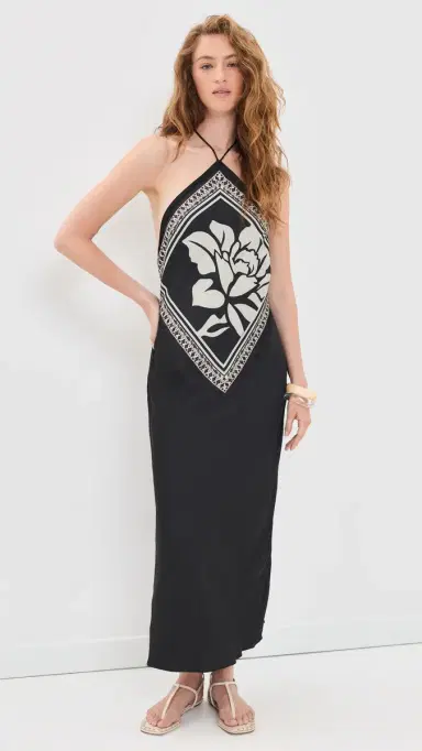 Free People Citrine Midi Dress | Thumbnail 2 Free People Citrine Midi Dress | Thumbnail 2