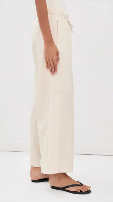 3.1 Phillip Lim Double Waistband Poplin Pants Stone 4 | Thumbnail 5