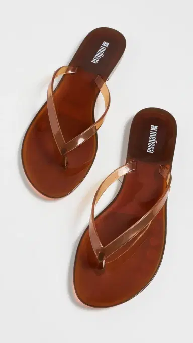 Melissa Harmonic Jelly Sandals Clear Brown | Thumbnail 2