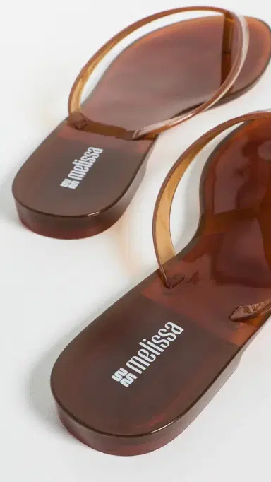 Melissa Harmonic Jelly Sandals Clear Brown | Thumbnail 5