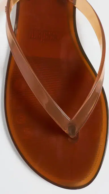Melissa Harmonic Jelly Sandals Clear Brown | Thumbnail 6