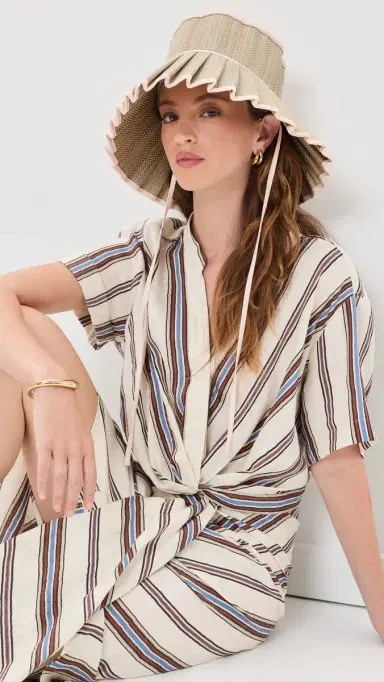 Lorna Murray Whitehaven Capri Packable Straw Hat | Thumbnail 3 Lorna Murray Whitehaven Capri Packable Straw Hat | Thumbnail 3
