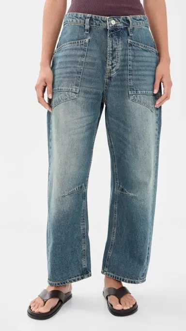 Free People Minimalist Moxie Boyfriend Jeans High Hopes 26 | Thumbnail 2