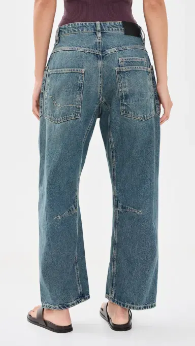 Free People Minimalist Moxie Boyfriend Jeans High Hopes 26 | Thumbnail 3