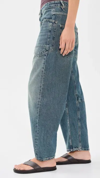 Free People Minimalist Moxie Boyfriend Jeans High Hopes 26 | Thumbnail 4