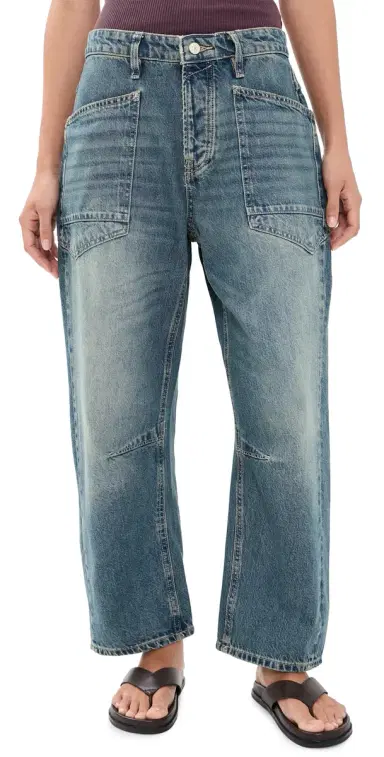 Free People Minimalist Moxie Boyfriend Jeans High Hopes 26 | Thumbnail 1
