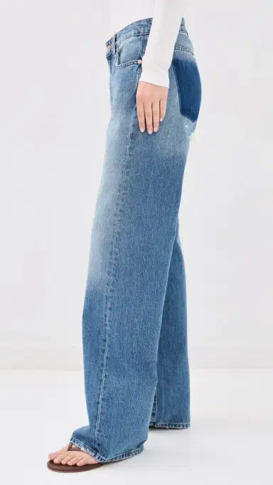 7 For All Mankind Low Straight Leg Jeans | Thumbnail 4