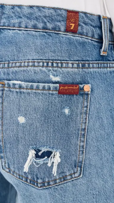 7 For All Mankind Low Straight Leg Jeans | Thumbnail 6