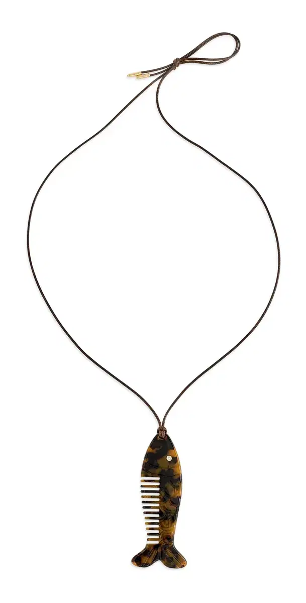 éliou Trout Comb Necklace Brown One Size
