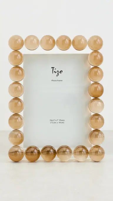 Tizo Design Crystal Glass Bubble Frame 5x7 | Thumbnail 2