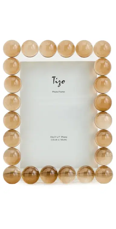 Tizo Design Crystal Glass Bubble Frame 5x7 | Thumbnail 1