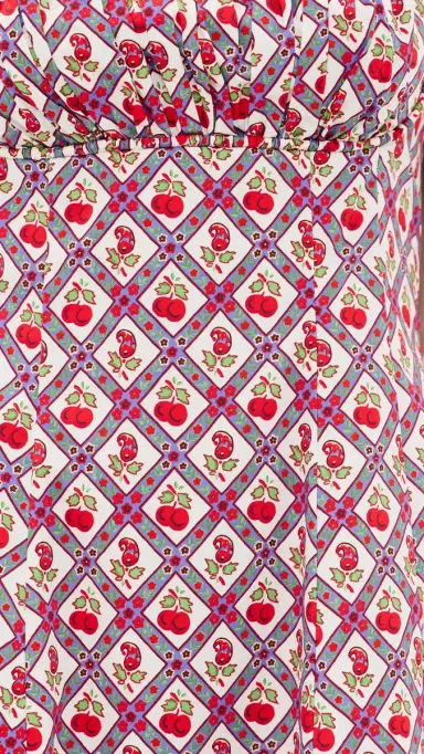 Hill House Home The aisie Dress Diamond Cherries | Thumbnail 6