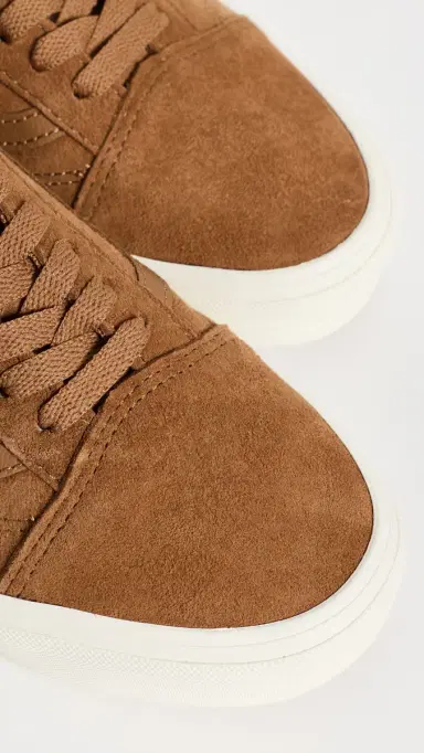 Vans Old Skool Unisex Sneakers Pig Suede Chipmunk M 6/ W 7.5 | Thumbnail 6