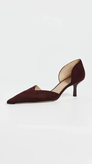 Victoria Beckham Victoria Angle D'Orsay Pumps Burgundy 36 | Thumbnail 2