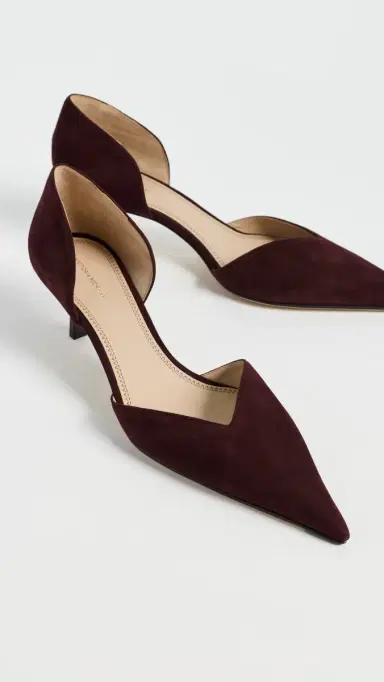 Victoria Beckham Victoria Angle D'Orsay Pumps Burgundy 36 | Thumbnail 5