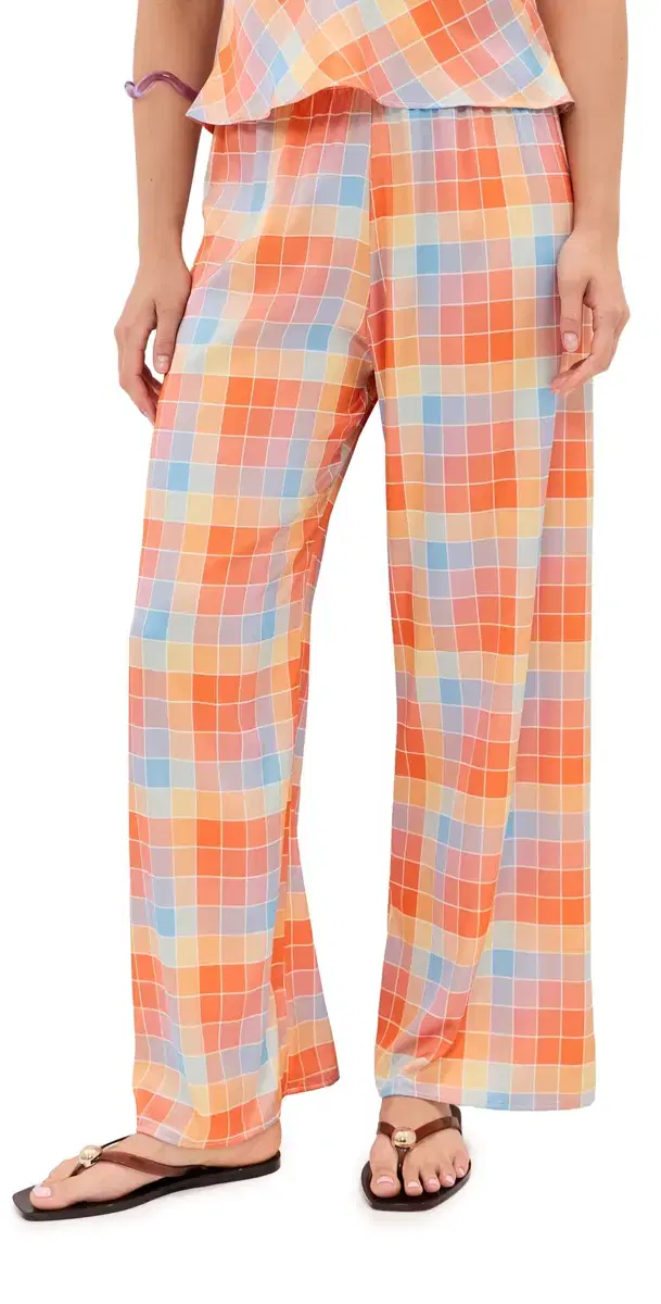 Madelynne Rose Pants ulti Plaid