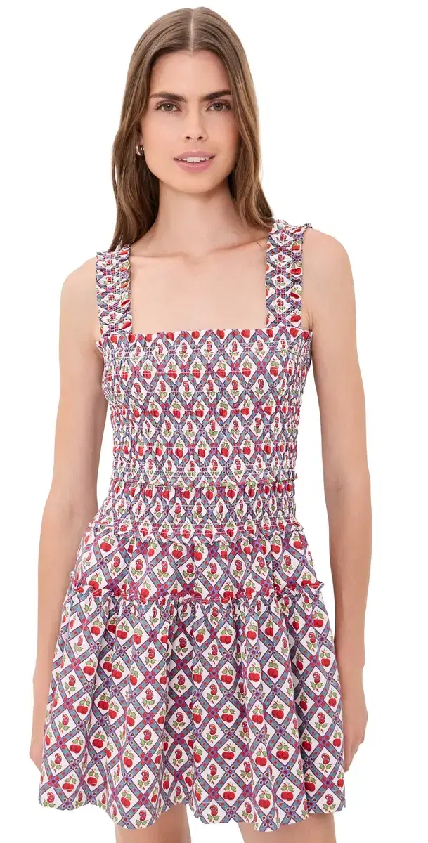 The Azalea Mini Nap Dress Diamond Cherries