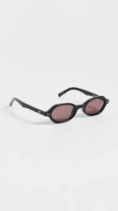 Le Specs Foundry Oval Sunglasses | Thumbnail 4