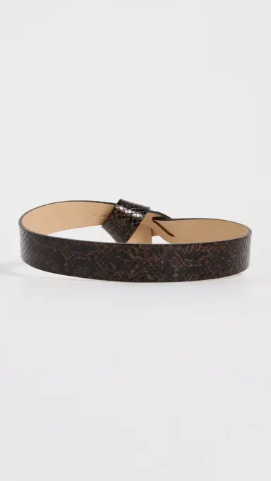 Isabel Marant Lecce Belt Mocha | Thumbnail 4