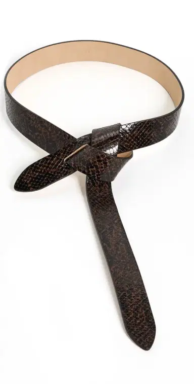 Isabel Marant Lecce Belt Mocha | Thumbnail 1