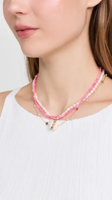 JIA JIA Pink Pebble Opal Necklace | Thumbnail 3 JIA JIA Pink Pebble Opal Necklace | Thumbnail 3