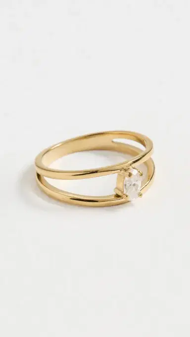 Heaven Mayhem Lab Grown Suri Ring Gold 5 | Thumbnail 2