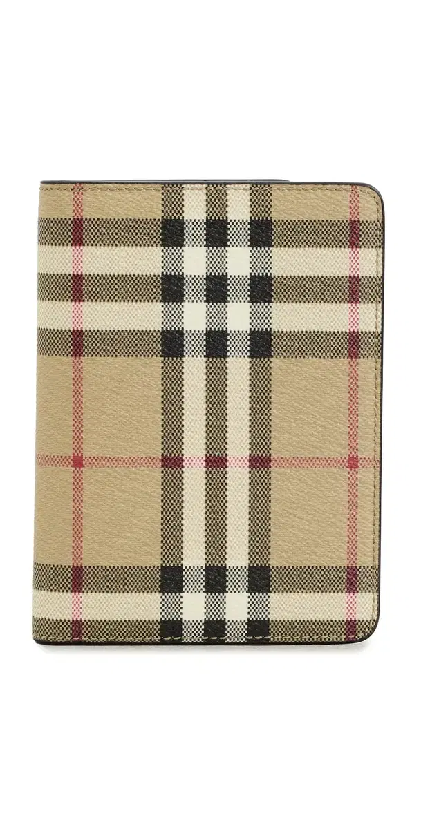 Burberry Passport Cover Vintage Check/Briar Brown One Size