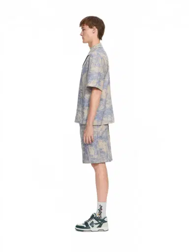 Off-White City Nature Linen Bowling Shirt | Thumbnail 3