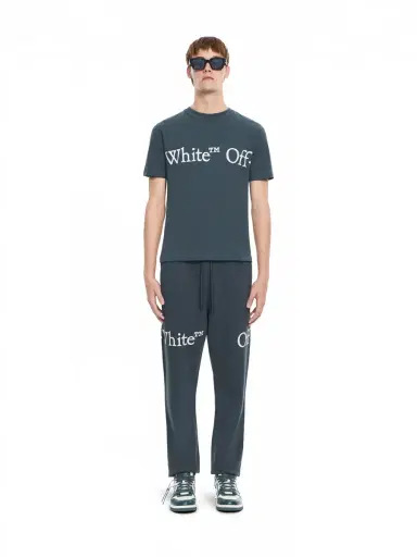 Off-White Bookish Scarf Short Sleeve T-Shirt | Thumbnail 2