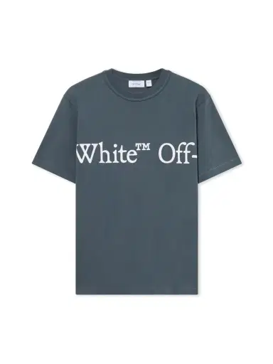 Off-White Bookish Scarf Short Sleeve T-Shirt | Thumbnail 1