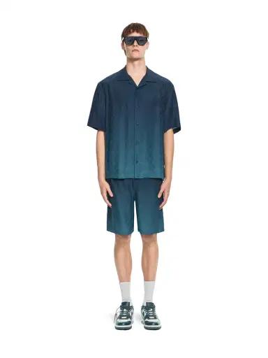 Off-White Arrow Monogram Jacquard Bowling Shirt | Thumbnail 2