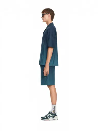 Off-White Arrow Monogram Jacquard Bowling Shirt | Thumbnail 3