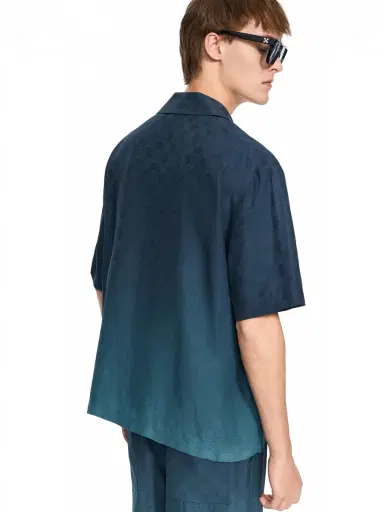Off-White Arrow Monogram Jacquard Bowling Shirt | Thumbnail 5