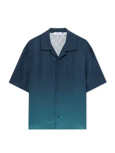 Off-White Arrow Monogram Jacquard Bowling Shirt | Thumbnail 1
