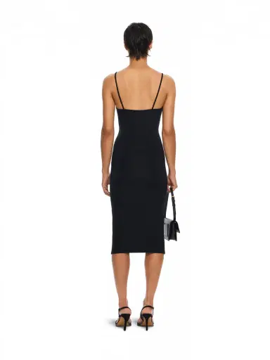 Off-White Off Stamp Sleek Midi Dress | Thumbnail 4