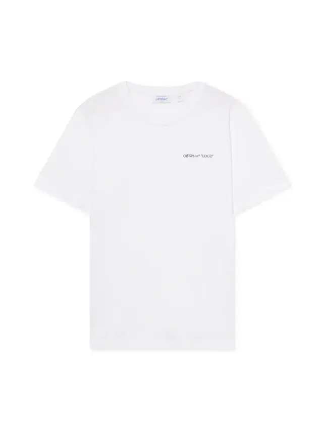 Off-White Logo Quote Short Sleeve T-Shirt
