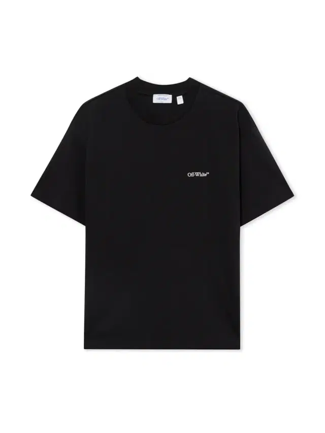 Off-White Embroidered Arrow Out Flower T-Shirt