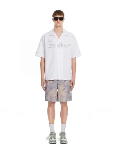 Off-White City Nature Poplin Bowling Shirt | Thumbnail 2