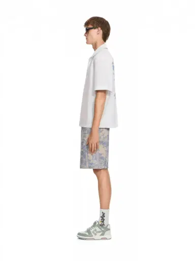 Off-White City Nature Poplin Bowling Shirt | Thumbnail 4
