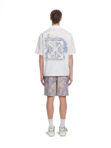 Off-White City Nature Poplin Bowling Shirt | Thumbnail 5