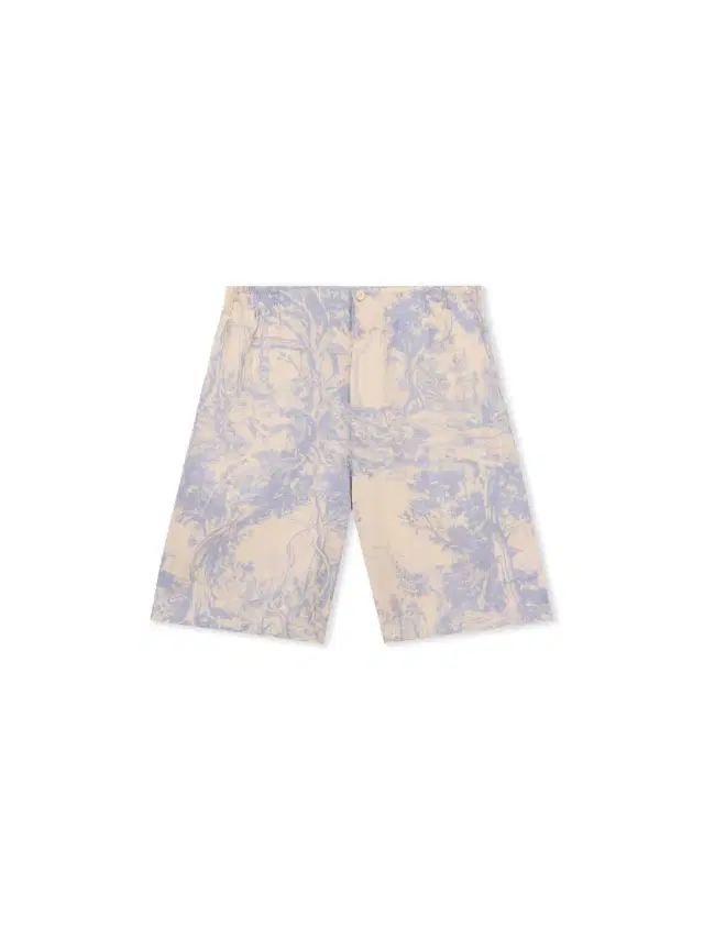 Off-White City Nature Linen Bowling Shorts
