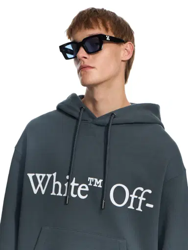 Off-White Bookish Scarf Hoodie | Thumbnail 5 Off-White Bookish Scarf Hoodie | Thumbnail 5
